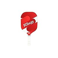 GAMMA Fusion React Pickleball Paddle, Extra-Wide Composite Fiberglass Surface Boosts Hit Potential for Beginners, USAPA Approved, Lasting Performance, Unbeatable Value