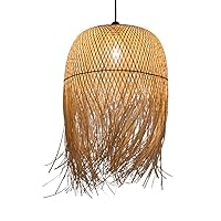 Chandelier Ceiling Lamp Bedside Lamp Hanging Light Wall Lamp Wall Light Wall Sconce Bamboo Chandelier Creative Dome Light Art Chinese Creative Personality Bamboo Lamp Styling Lampshade L