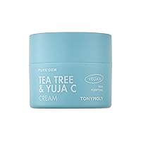 TONYMOLY Pure Dew Tea Tree & Yuja C Cream