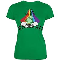 St. Patrick's Day Unicorn End of The Rainbow Irish Juniors Soft T Shirt