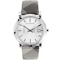 Burberry Women's BU1869 Stainless Steel Analog Silver Dial Watch