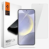Spigen NeoFlex Solid Screen Protector Designed for Galaxy S24 Plus [2 Pack] - Case Friendly