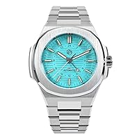 San Martin 43mm Classic Business Luxury GMT Men's Watch Automatic Mechanical Watches for Men Sapphire Glass10Bar BGW-9 Luminous