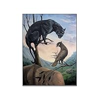 Optical Illusion Painting Poster Canvas Wall Art Best Optical Illusion Painting in 2021 Home Decor Room Decor (9) 12x16inch(30x40cm)