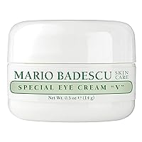 Mario Badescu Eye Cream for All Skin Types, Hydrating, Brightening, Smoothing and Nourishing Eye Treatment Creams for Daily Eye Care, Pack of 1, 0.5 Oz