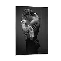 COPPTYH Ong Bak Muay Thai Warrior Tony Jaa Movie Cover Poster (1) Canvas Painting Wall Art Poster for Bedroom Living Room Decor 08x12inch(20x30cm)