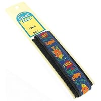 19mm Speidel Nylon Fish Ocean Theme Sports Wrap Watch Band