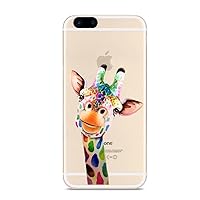 for iPhone 7 Plus Case, for iPhone 8 Plus Case, Ultra Slim Soft Flexible TPU Silicone Gel Creative Pattern TPU Back Protective Case Cover for iPhone 7 Plus / 8 Plus 5.5