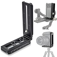 Aluminum RS2 RS3 L Bracket Vertical Horizontal Switching Camera Quick Release Tripod Plate for DJI Ronin RS2 RSC2 RS3 RS 3 Pro Gimbal Stabilizer Camera Tripod Monopod