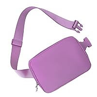 Belt bag Fanny pack crossbody bags for women Everywhere belt bag (Purple)