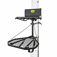 Hawk Cruzr Bone Collector Hang-On 1-Piece Big Game/Shooting/Hunting Steel Tree Stand with 24