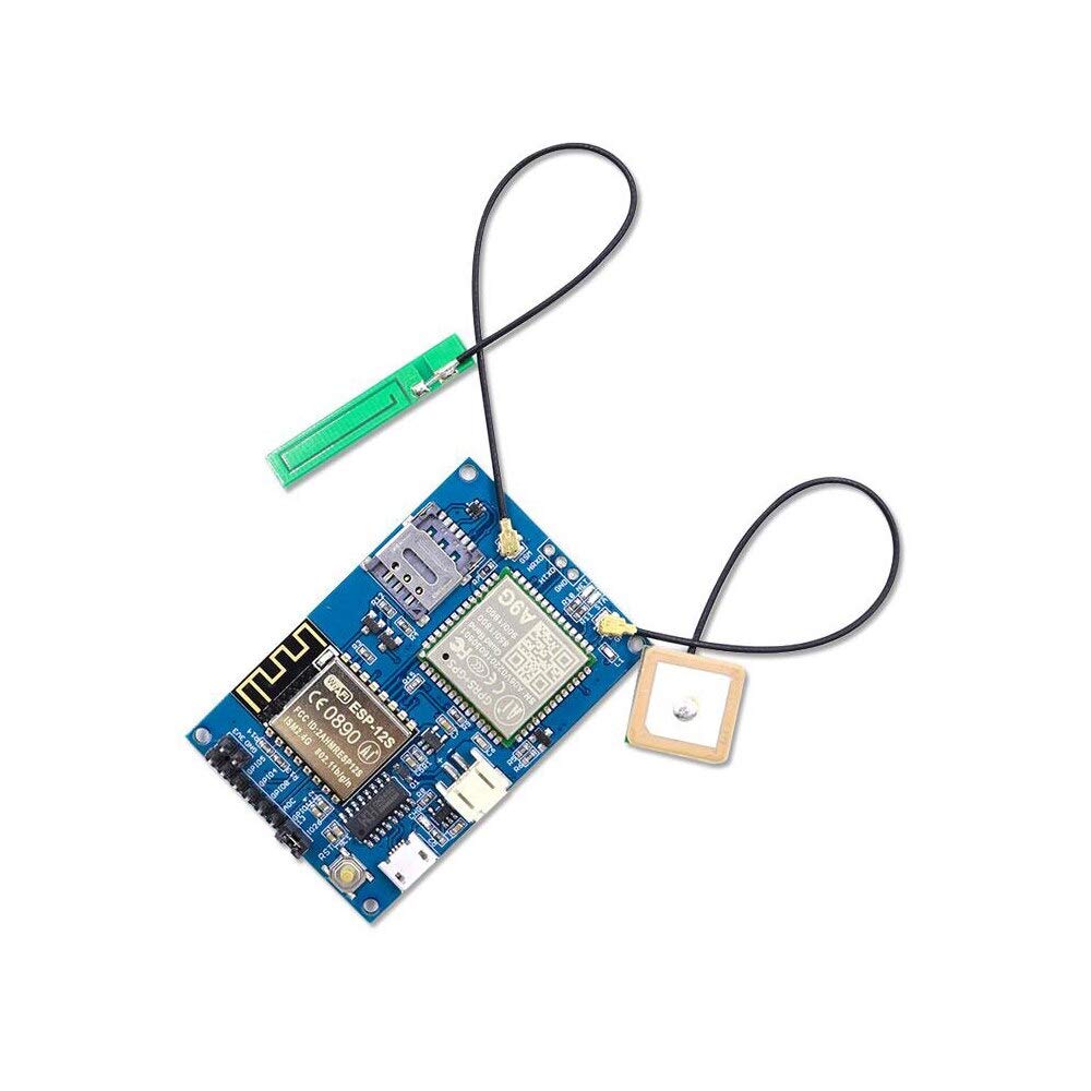 ESP8266 ESP-12S A9G GSM GPRS+GPS IOT Node V1.0 Module IOT Development Board with All in one WiFi Cellular GPS Tracking - (Color: A9G GPS)