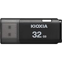 KIOXIA KLU202A032GK Former Toshiba Memory USB Flash Memory, 32 GB, USB2.0, Made in Japan, Domestic Support, Genuine Product