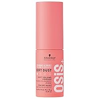 OSiS+ Soft Dust – Volume Spray Powder for Root Lift, Subtle Texture and Natural Shine – Lightweight Volumizing and Texturizing Powder – Light Weight Treatment, 0.35 oz