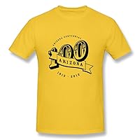KEMING Men's Arizona Centennial Old Style T-Shirt L Gold