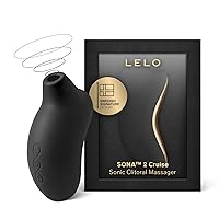 LELO SONA 2 Cruise Sonic Sex Toy for Women, Vibrator Adult Sex Toy, Waves Massager, Waterproof with Cruise Control for Enhanced Pleasure, Black