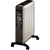 CORONA DHS-1521(TC) Oilless Heater, Made in Japan, Noil Heat, Up to 32.8 sq ft (10 sq m), Foot Heating Fixture, Energy Saving, Fast Warming, Eco Mode, Timer, Lightweight, Floor LED, Remote Control,