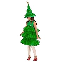 Princess Paradise Glitter Christmas Tree Child Costume