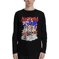 T Shirt Alestorm Men's Fashion O-Neck Clothes Classical Long Sleeve Tops Black