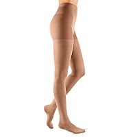 mediven Comfort for Women, 20-30 mmHg, Closed Toe, Compression Pantyhose - Natural, II - Petite
