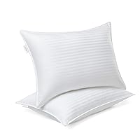 Modern Threads Hotel Collection Cooling Pillows - 2-Pack King Size Down Alternative Gel-Infused Pillows for Ultimate Comfort in Back, Stomach, or Side Sleepers