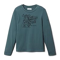 Columbia Boys' Dobson Pass Long Sleeve Graphic Tee