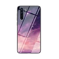 IVY Tempered Glass Starry Sky Case for Oppo A91 Case - C