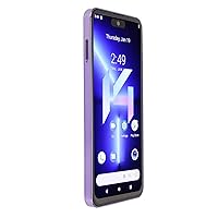 I14pro Max Unlocked Phone, 100‑240V Purple 8MP 16MP I14pro Max 6.7 inch 4G Smartphone 4000mAh (Purple)