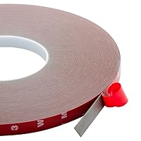 ToLanbbt Double Sided Tape Heavy Duty Waterproof Mounting Adhesive Tape Foam Tape for LED Strip Lights Home Decoration Office Decorations (108Ft x 0.47