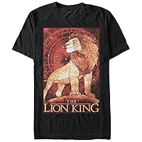 Disney Men's Lion King Galaxy Splatter Graphic T-Shirt