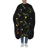 55x66 Inch Salon Cape With Snap Closure Hairdresser-Haircut-Tool Adult Hair Cutting Cape Barber Cape