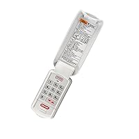 Genie Garage Door Opener Wireless Keyless Keypad - Safe & Secure Access - Compatible with All Genie Intellicode Garage Door Openers - Easy Entry into the Garage With a PIN - Model GK-R, White