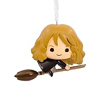 Hallmark Harry Potter Hermione on Broomstick Christmas Ornament