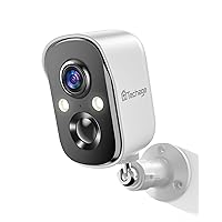 Techage Security Cameras Wireless Outdoor, Battery Powered Wireless Cameras for Home Security with AI Motion Detection, 1080P Color Night Vision, 2-Way Talk, Siren, IP66 Weatherproof, SD/Cloud Storage