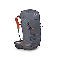 Osprey Mutant 38L Climbing and Mountaineering Unisex Backpack, Tungsten Grey, S/M