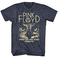 Pink Floyd Rock Band 1965 London What Do You Want from Me Owl Adult T-Shirt Tee
