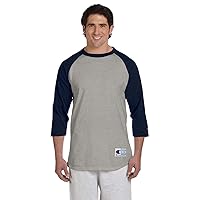 Champion Men's Raglan Baseball T-Shirt Raglan Baseball T-Shirt (Pack of 1)