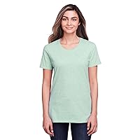 Fruit of the Loom Ladies' Iconic T-Shirt M Mint to BE HTHR