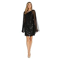 R&M Richards Womens Plus Lace Cocktail and Party Dress