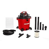 CRAFTSMAN CMXEVBE17596 20 Gallon 6.5 Peak HP Wet/Dry Vac, Heavy-Duty Shop Vacuum with Attachments