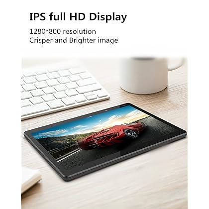 COOPERS Tablet 10 inch, Tablets Android 12, Quad-Core Processor 32GB Storage Tablet Computer, 2GB RAM, 8MP Camera, AM, FM, WiFi, IPS Screen 6000mAh Long Battery Life Tableta