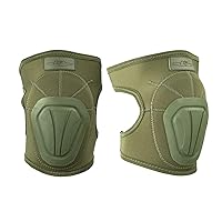 DNEPOD Imperial Neoprene ELBOW PADS - Reinforced Non-Slip Trion-X Caps, Secure Fit, Shock Absorbing (One Size, OD Green)