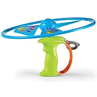 Kidoozie Rip Cord Flying Disc - STEM Toy for Kids 5+ - Flies 50+ Feet!