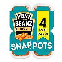 Heinz Beans Snap Pots, 4 count, 800 g