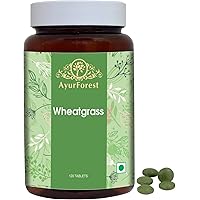 Wheatgrass Tablets Herbal Supplements 120 Count 500 mg