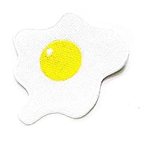 Nipitshop Patches Breakfast Fried Egg Sunny Fast Food Patches Sticker Cartoon Kids Design Badges Iron On Sewing Kids Clothing Hat Shoes