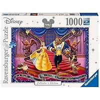 Ravensburger Disney Beauty and The Beast 1000 Piece Jigsaw Puzzle for Adults - 19746 - Every Piece is Unique, Softclick Technology Means Pieces Fit Together Perfectly