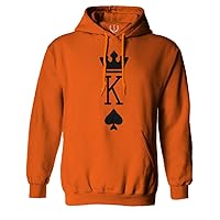 VICES AND VIRTUES KING QUEEN couple couples gift her his mr ms matching valentines wedding Hoodie