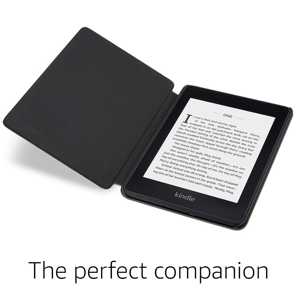 Kindle Paperwhite Water-Safe Fabric Cover (10th Generation-2018), Charcoal Black