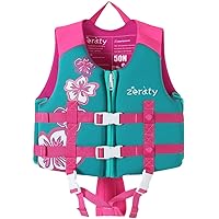 Zeraty Toddler Swim Vest Neoprene Kids Float Jacket Swimming Aid for Children with Adjustable Safety Strap Age 1-9+ Years/22-88Lbs